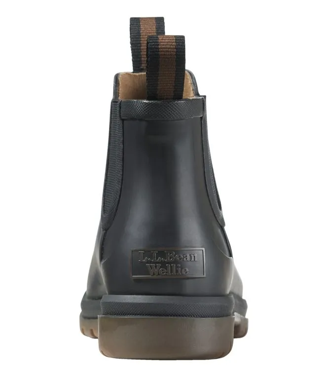 Women's Rugged Wellie Chelsea Boot Reinforced Form Windy Weather
