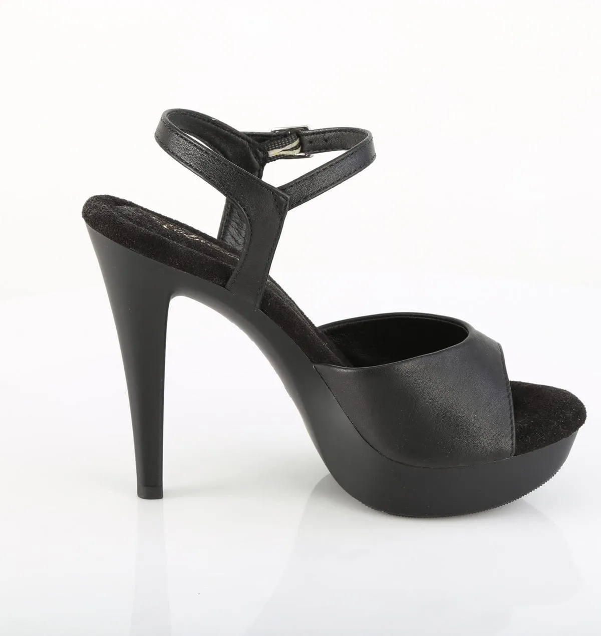 COCKTAIL-509 Shoes Black Faux Leather/Black Matte Car Ride Quick Match