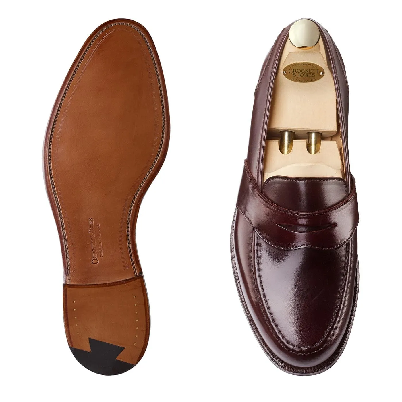 Soft color Yale Burgundy Cordovan