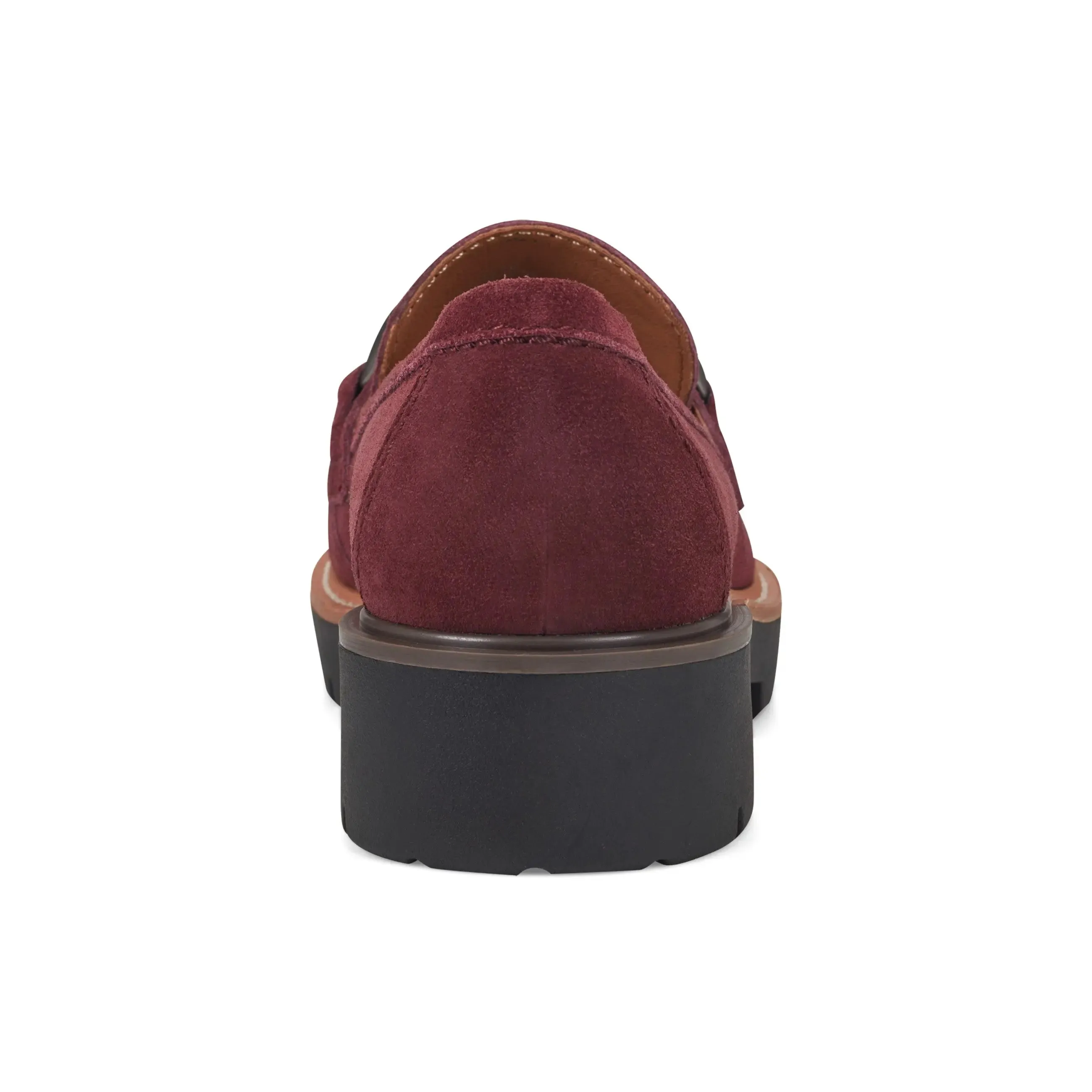 Eco Material Cold Climate Padded Interior Cold Weather Commuter Zalor Round Toe Lug Sole Casual Slip-on Loafers