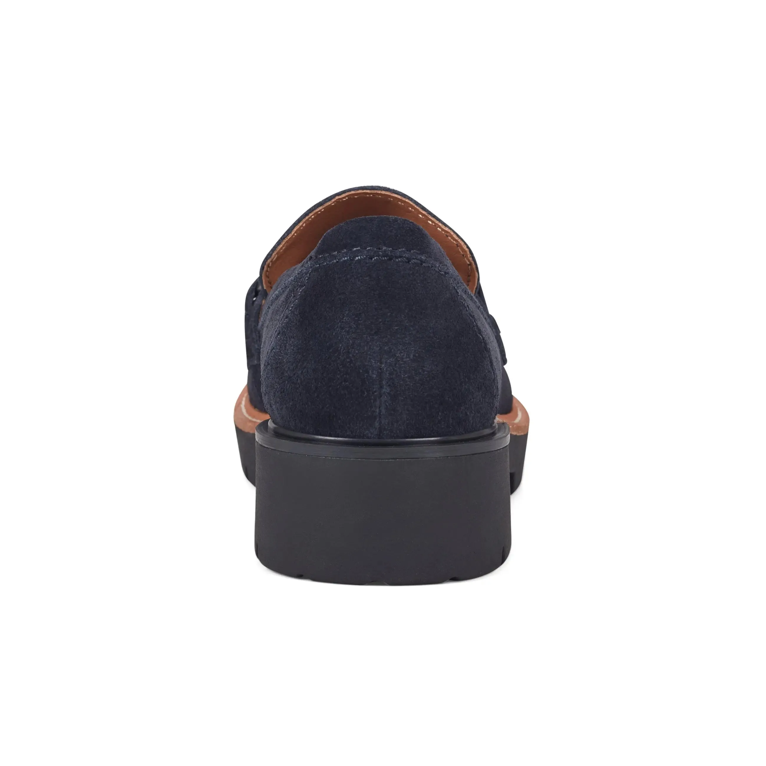 Zalor Round Toe Lug Sole Casual Slip-on Loafers Feather Light Active Nomad