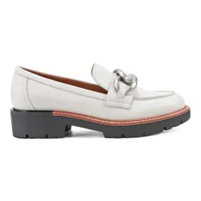 Zalor Round Toe Lug Sole Casual Slip-on Loafers Anti-fungal