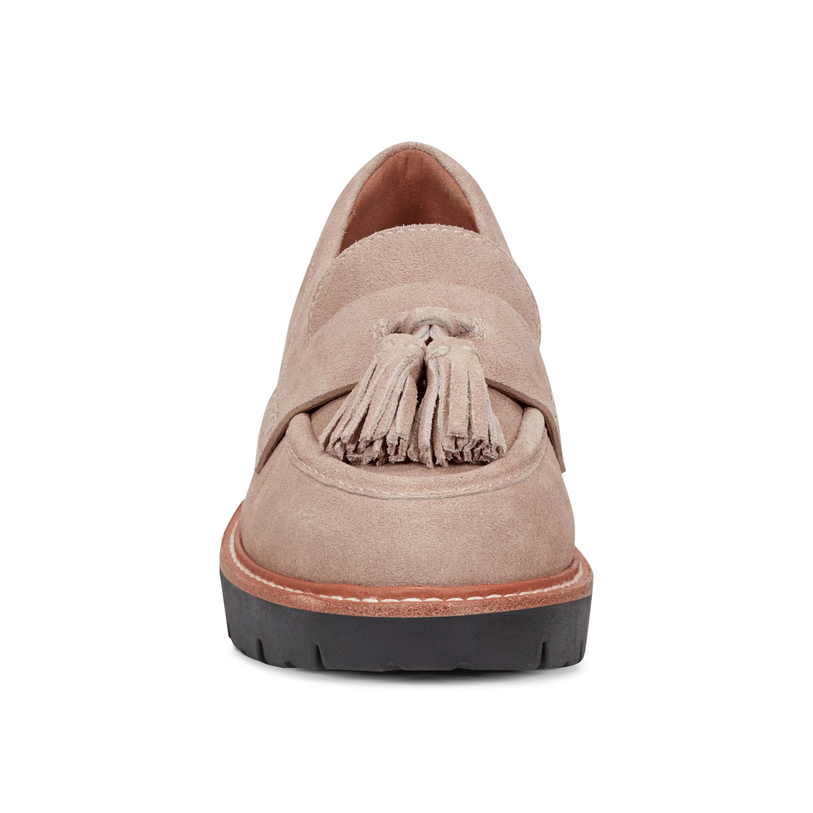 Impact Resistant Terrain Tested Zimm Round Toe Lug Sole Casual Slip-on Loafers