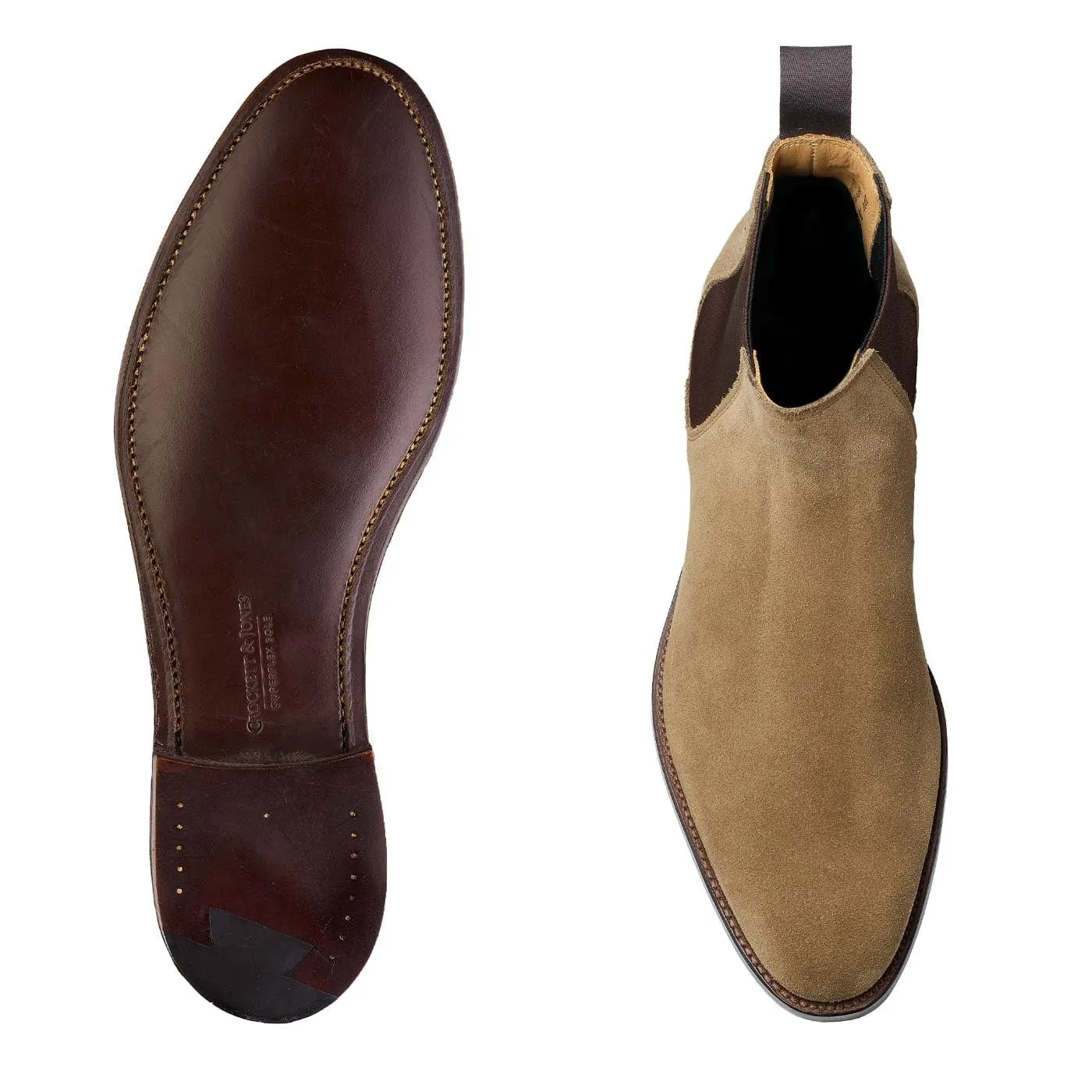 Epsom Khaki Suede BreathableMesh Quick Slip